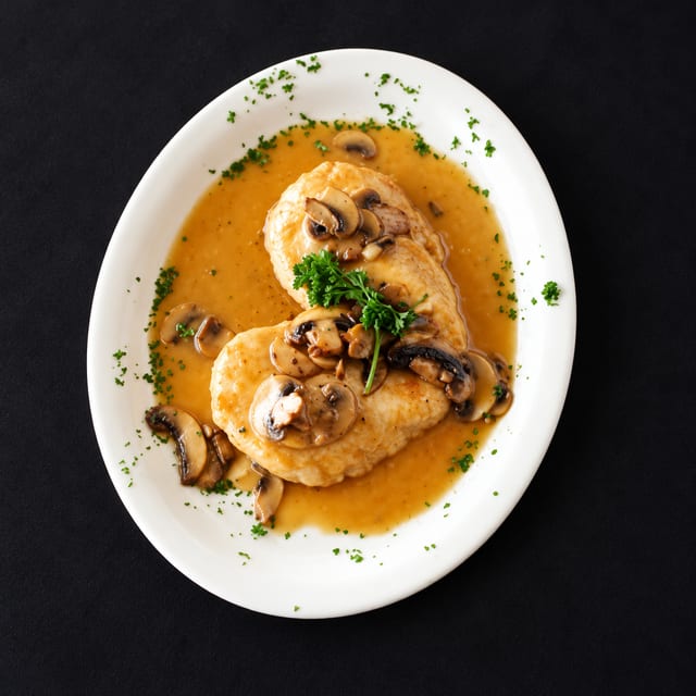 Chicken Marsala.