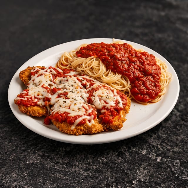 Chicken Parmigiana.