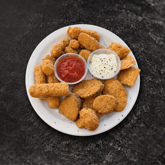 Fried Combo Appetizer.