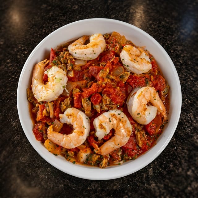 Shrimp & Clam Medley.