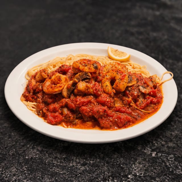 Shrimp Diablo.