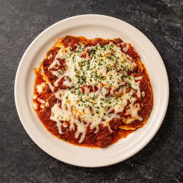 Baked Cheese Ravioli.